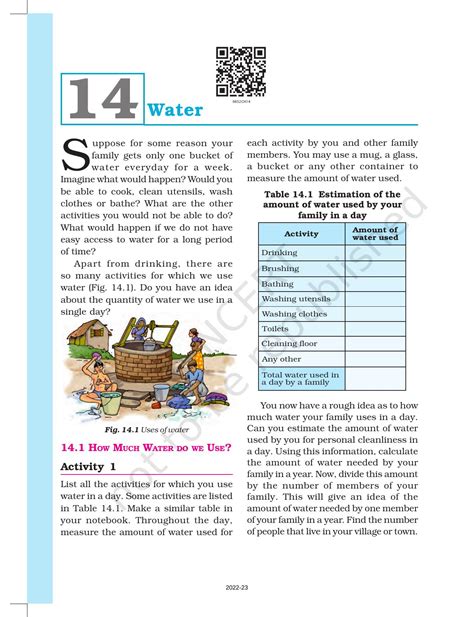 Chapter 14 Water .